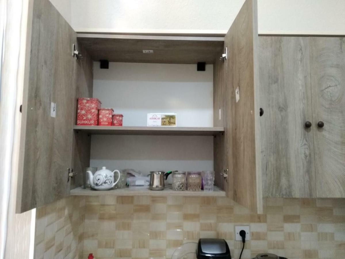 Apartment On The Delara Aliyeva Street バクー エクステリア 写真